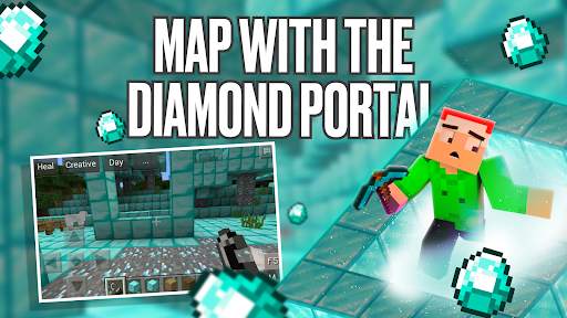 Mods Diamond Portal Minecraft screenshot 3