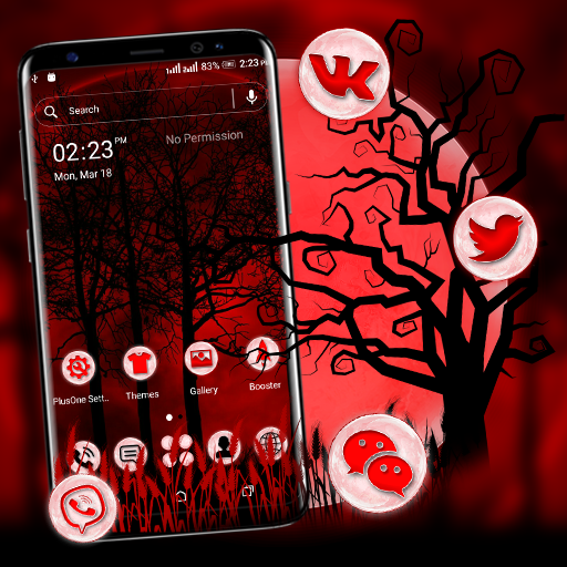 Dark Night Launcher Theme icon