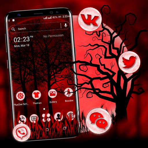 Dark Night Launcher Theme 1.6