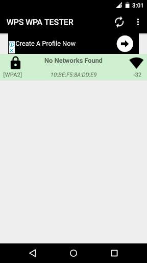WPS WPA PIN TESTER screenshot 3