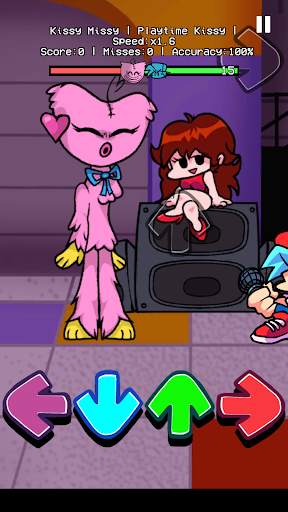 Playtime with huggy toy in FNF screenshot 1
