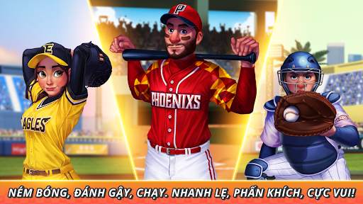 Baseball Clash: game tg thực screenshot 5