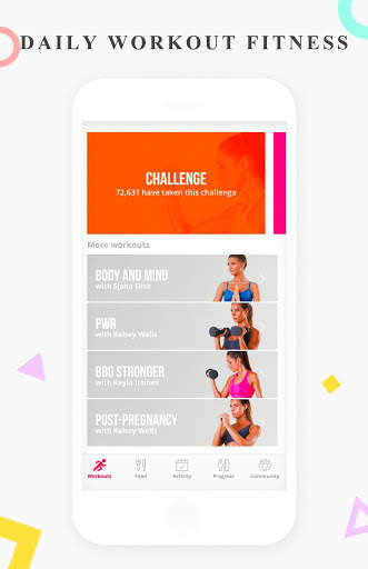 Daily Workout Fitness App screenshot 1