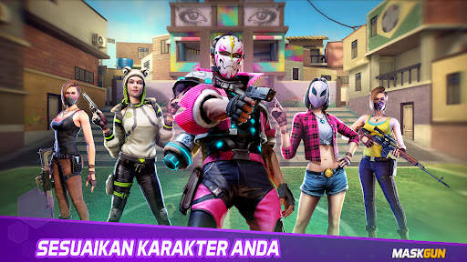 MaskGun: Permainan Menembak screenshot 2