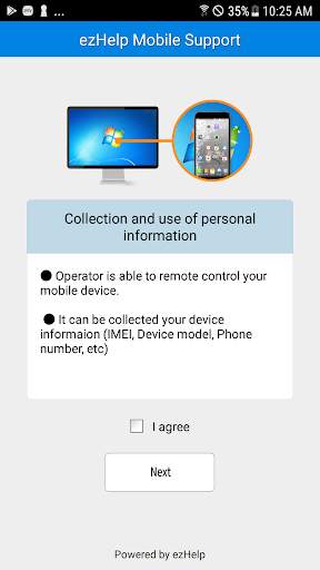 ezMobile – Remote support for Mobile device screenshot 1