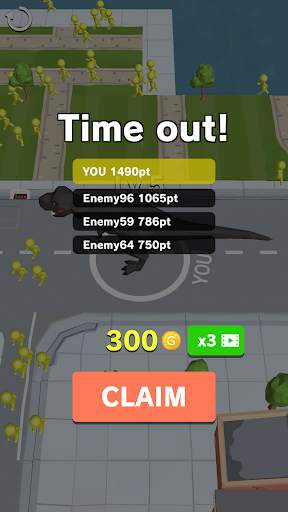 Dinosaur Rampage 5 تصوير الشاشة