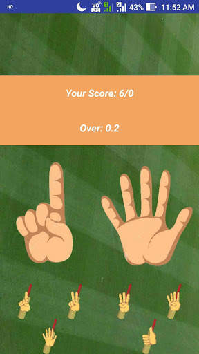 Hand Cricket Battle screenshot 4