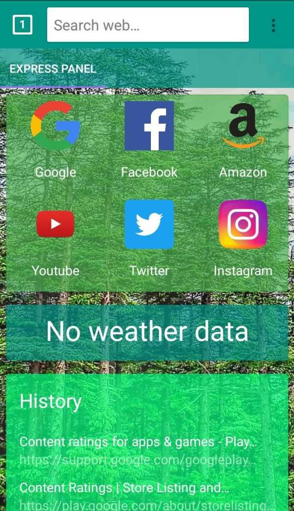 Web Browser : Browser Lite screenshot 4