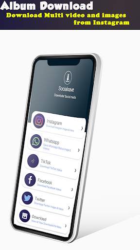 Socialsave - Video Downloader For All Social Media screenshot 2