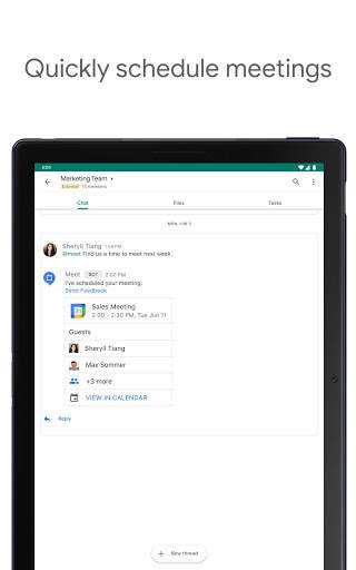 Google Chat screenshot 11