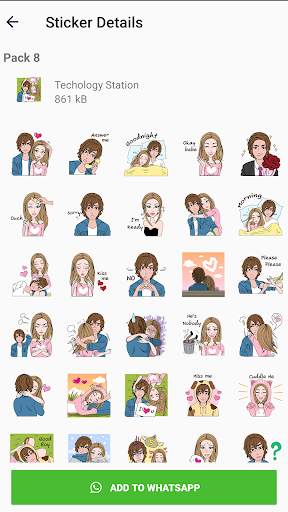 Love Stickers for WhatsApp :WA screenshot 7