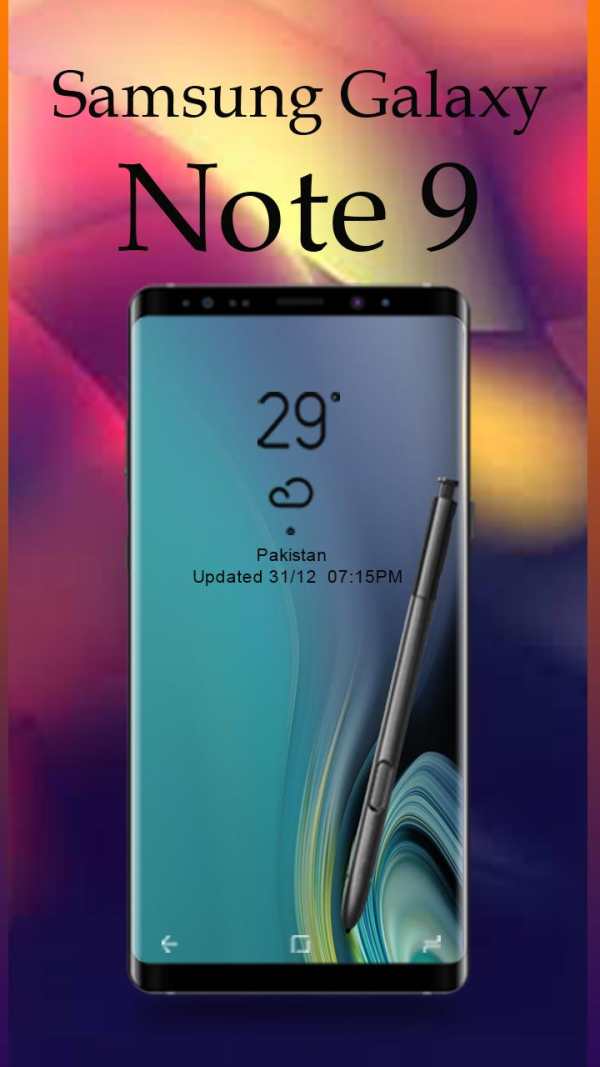 Themes for Note 9: Samsung galaxy note 9 launcher 3 تصوير الشاشة