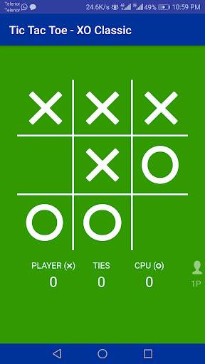Tic Tac Toe -  Noughts and Crosses - X and O game screenshot 5