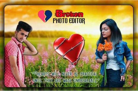 Brocken Heart Photo Editor screenshot 1