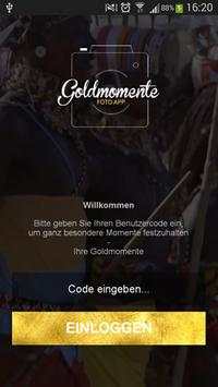 Goldmomente Foto-App screenshot 1