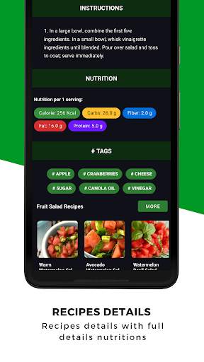 Fruit Salad Recipes Offline: Healthy Salad Recipes screenshot 5