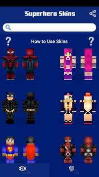 Skins for Minecraft  Superhero screenshot 2