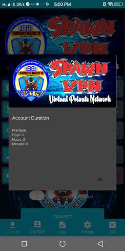 Spawn VPN screenshot 3