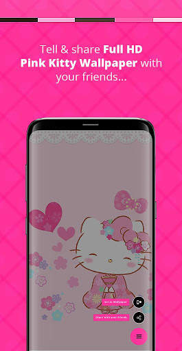 4K Pink Kitty Wallpaper screenshot 7