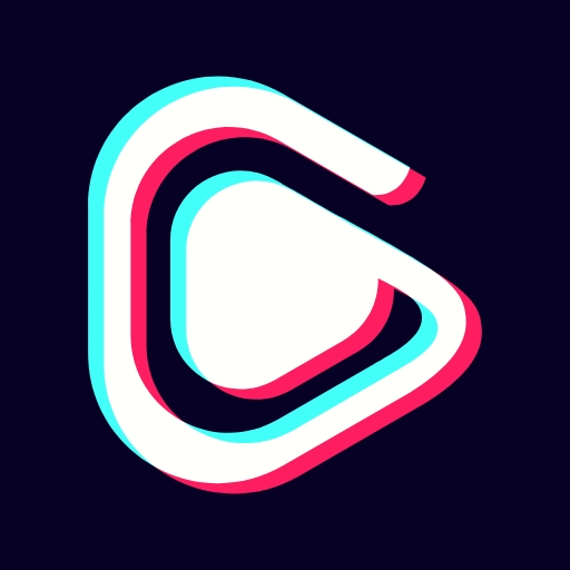 Video maker with music icon