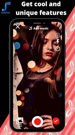 SnapTok - India's Short Video App. Music Dance Fun screenshot 4
