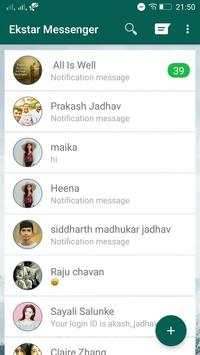 Ekstar Messenger screenshot 1