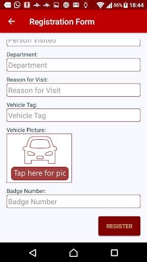 Visitor Log e-Book screenshot 4