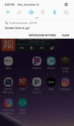 Timed screen-lock 2 تصوير الشاشة