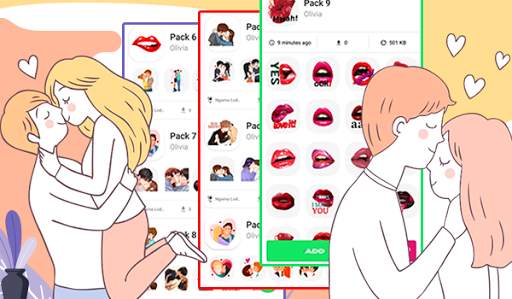 WAStickerApps Kiss screenshot 4