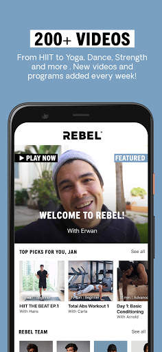 REBEL: Fitness, Food, Wellness screenshot 2