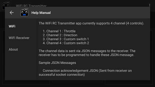 WiFi RC Transmitter screenshot 6