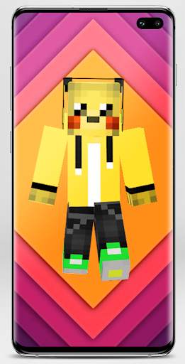 Skin Pikachu for Minecraft screenshot 1