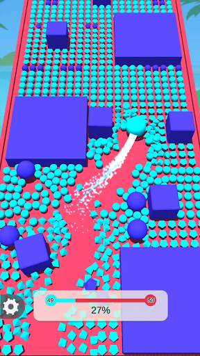 Color Ball Push 3D & Bump Game screenshot 5