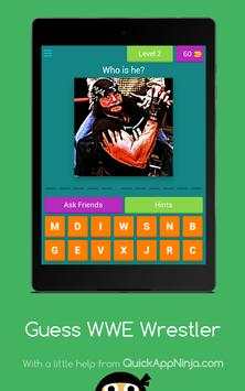 Guess WWE Wrestler screenshot 16