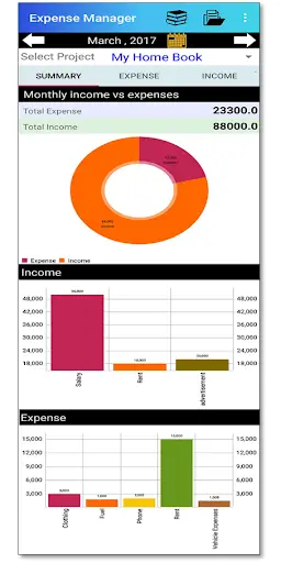 Finance Manager screenshot 1