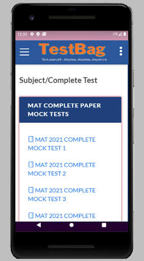 Mat Online test app screenshot 7