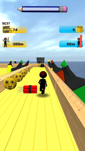 Stickman Run скриншот 8