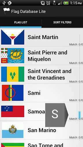 World Flag Database screenshot 2