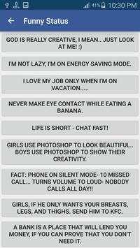 Best Status For Facebook screenshot 3