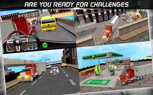 Truck Driving school 3D screenshot 2