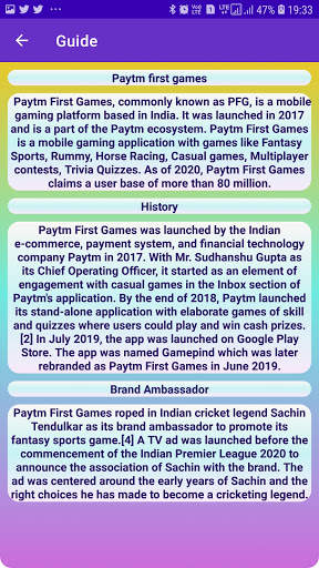 Paytm First Game Guide screenshot 3