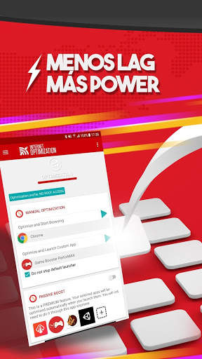 Optimizador para Internet screenshot 1