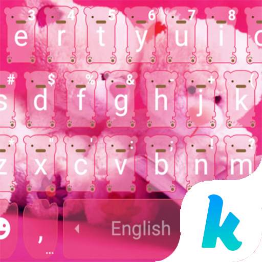 Pink Girl Keyboard Theme 2.0