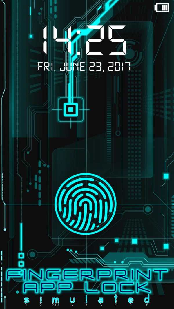 Fingerprint App Lock Simulated 8 تصوير الشاشة