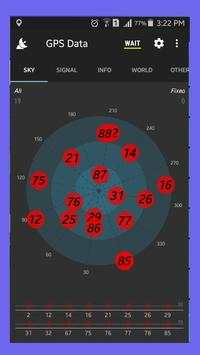 GPS Data app скриншот 1