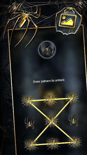 Golden Spider Theme Launcher screenshot 4