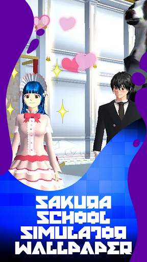 Sakura School Simulator Wallpaper 💖 screenshot 3