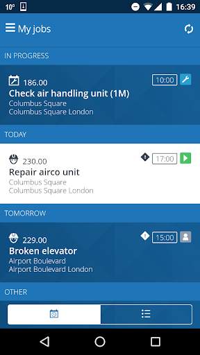 Planon AppSuite screenshot 2