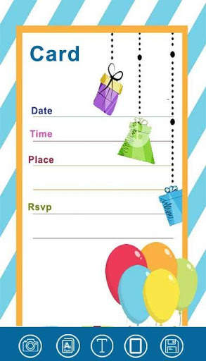 Birthday Invitation Maker : Invitation Card Maker screenshot 2