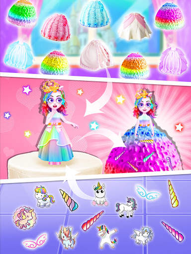 Unicorn Princess Cake – Unicorn Food Maker screenshot 3